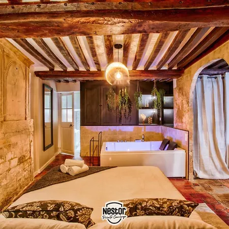 公寓 La Casa Corail - Relaxation In The Town Centre 凯恩