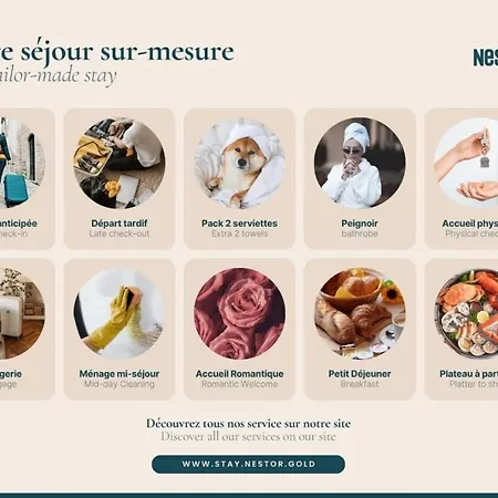 Lejlighed La Casa Corail - Relaxation In The Town Centre Caen